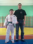 Олихов Дмитрий, призер турнира по томики айкидо